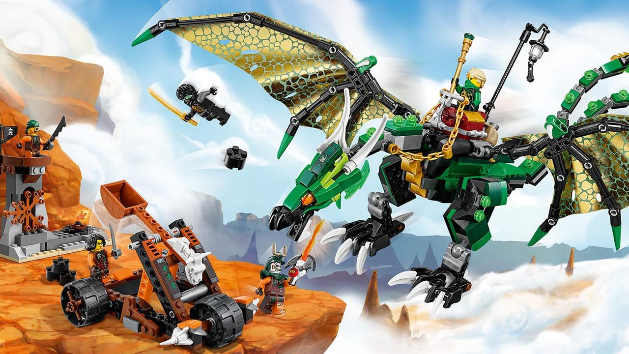 Конструктор LEGO Ninjago Зелений енерджі дракон Ллойда 70593, фото №3