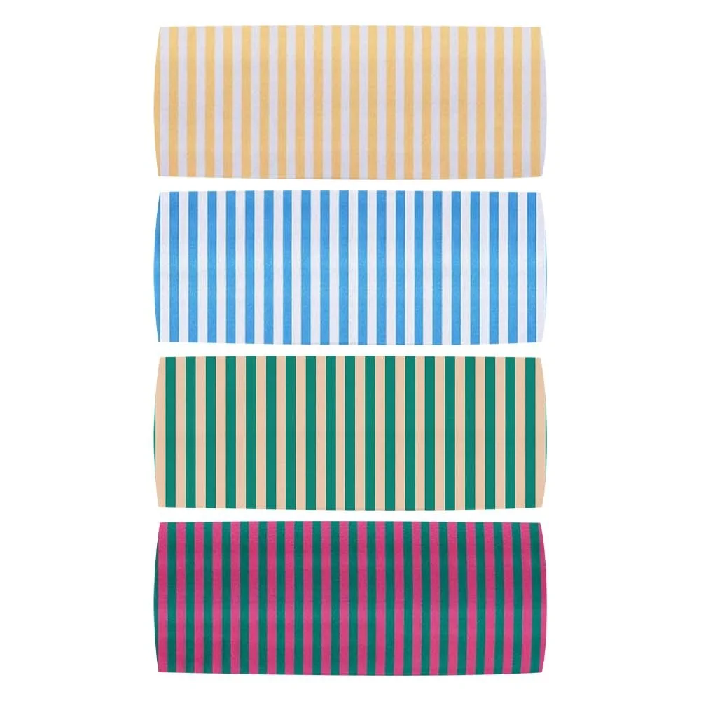 Еластичні пов'язки на голову в смужку Широка, фото №1