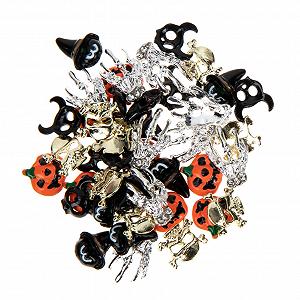 Стрази для нігтів Healeved, 200 шт, Хелловін - Фото 1