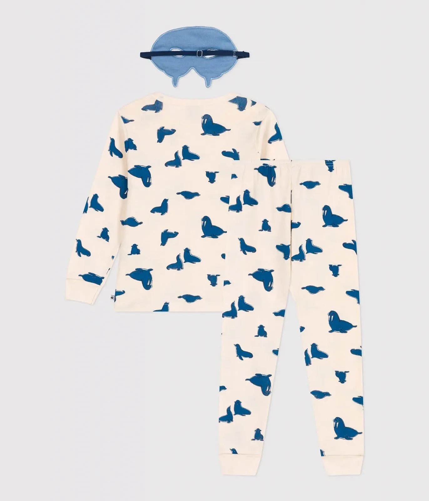 Піжама Petit Bateau для хлопчиків та маска, фото №4