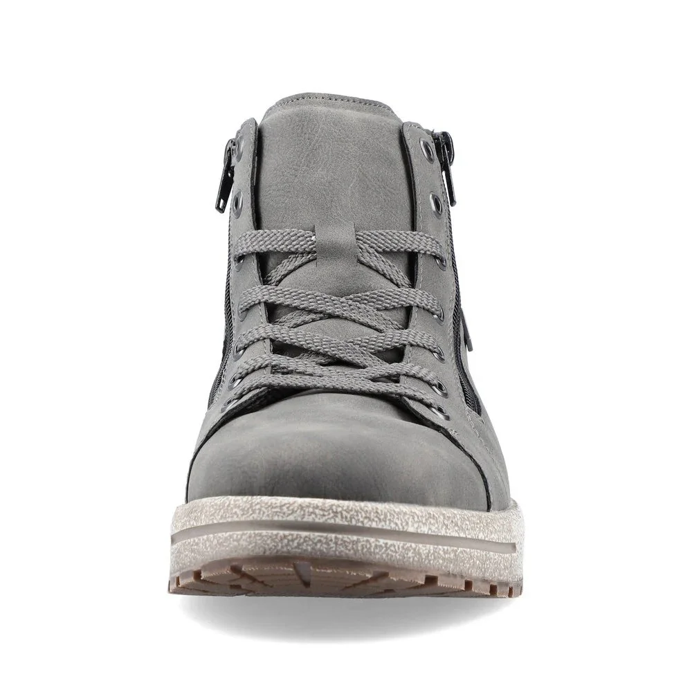 Мужские кроссовки Rieker TEX 30721 / Водоотталкивающие / Серые, фото №4