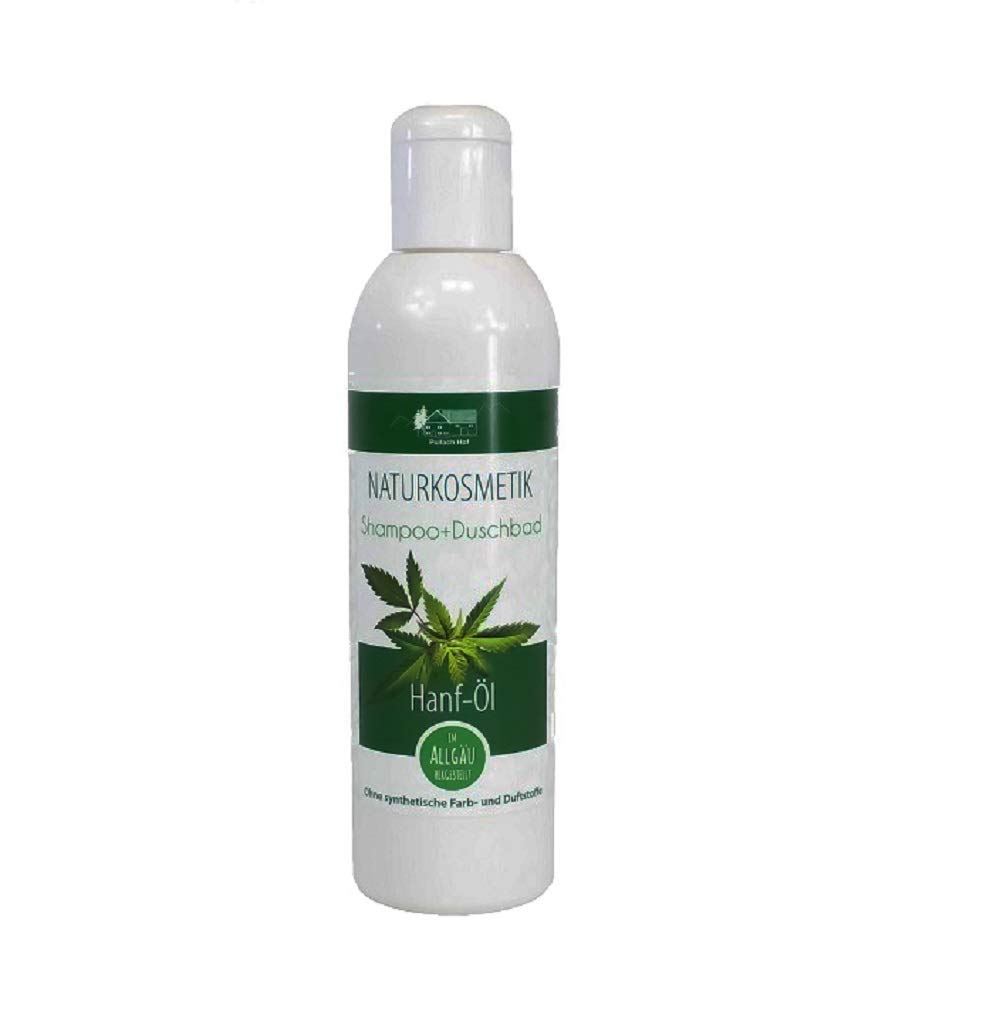 Шампунь + гель для душа Pullach Hof Natural Cosmetics Hemp Oil 250 мл, фото №1