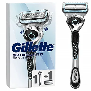 Бритва Gillette SkinGuard Sensitive с 1 сменной кассетой и ручкой FlexBall - Фото 1