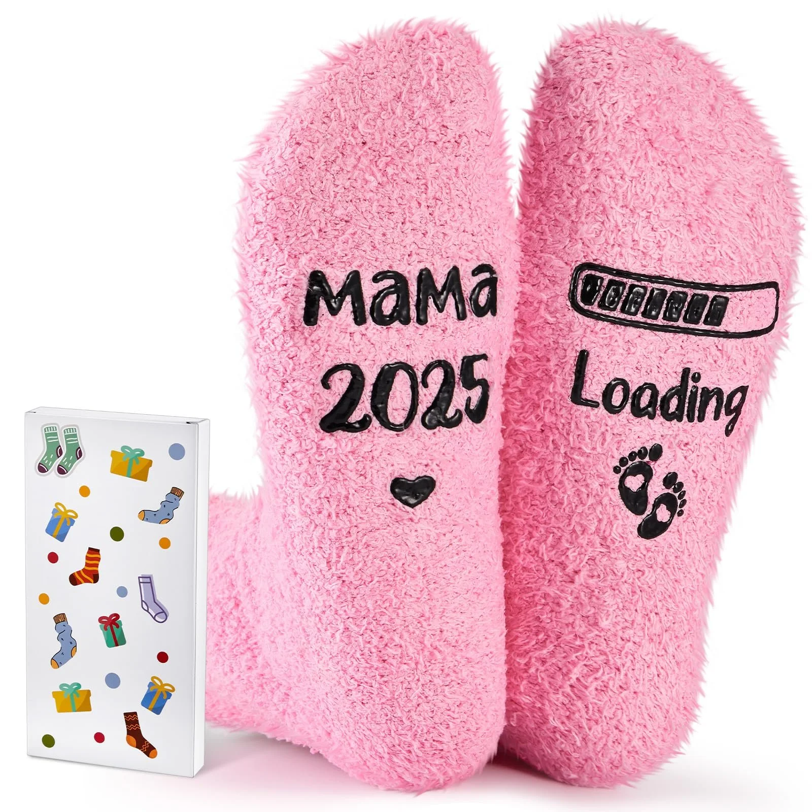 Носки Jadive Mum 2025/2026 Loading Нескользящие носки с подарочной коробкой, фото №1 Носки Jadive Mum 2025/2026 Loading Нескользящие носки с подарочной коробкой, фото №1