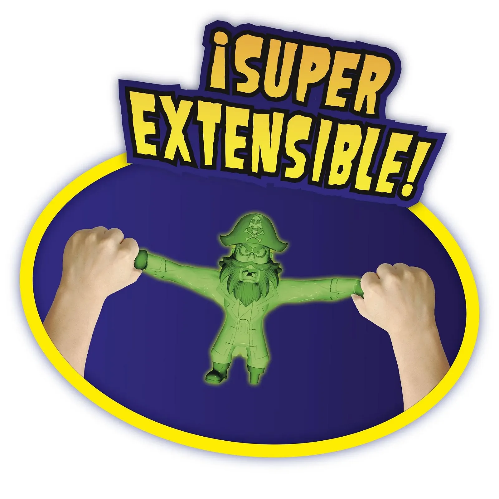 Эластичная фигурка-игрушка Bizak Monsterflex Classic Monster Models Snow Badman 25 см, фото №3 Эластичная фигурка-игрушка Bizak Monsterflex Classic Monster Models Snow Badman 25 см, фото №3