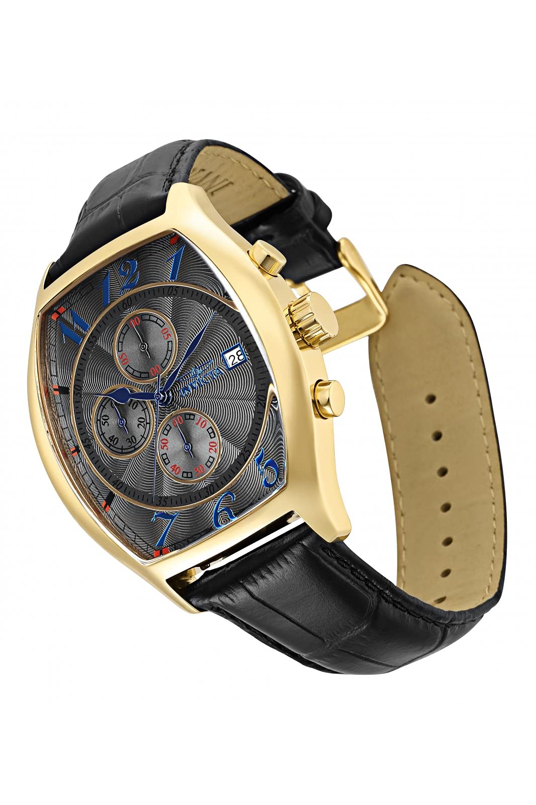 Часы Invicta 34015 Золото Ремешок, фото №2