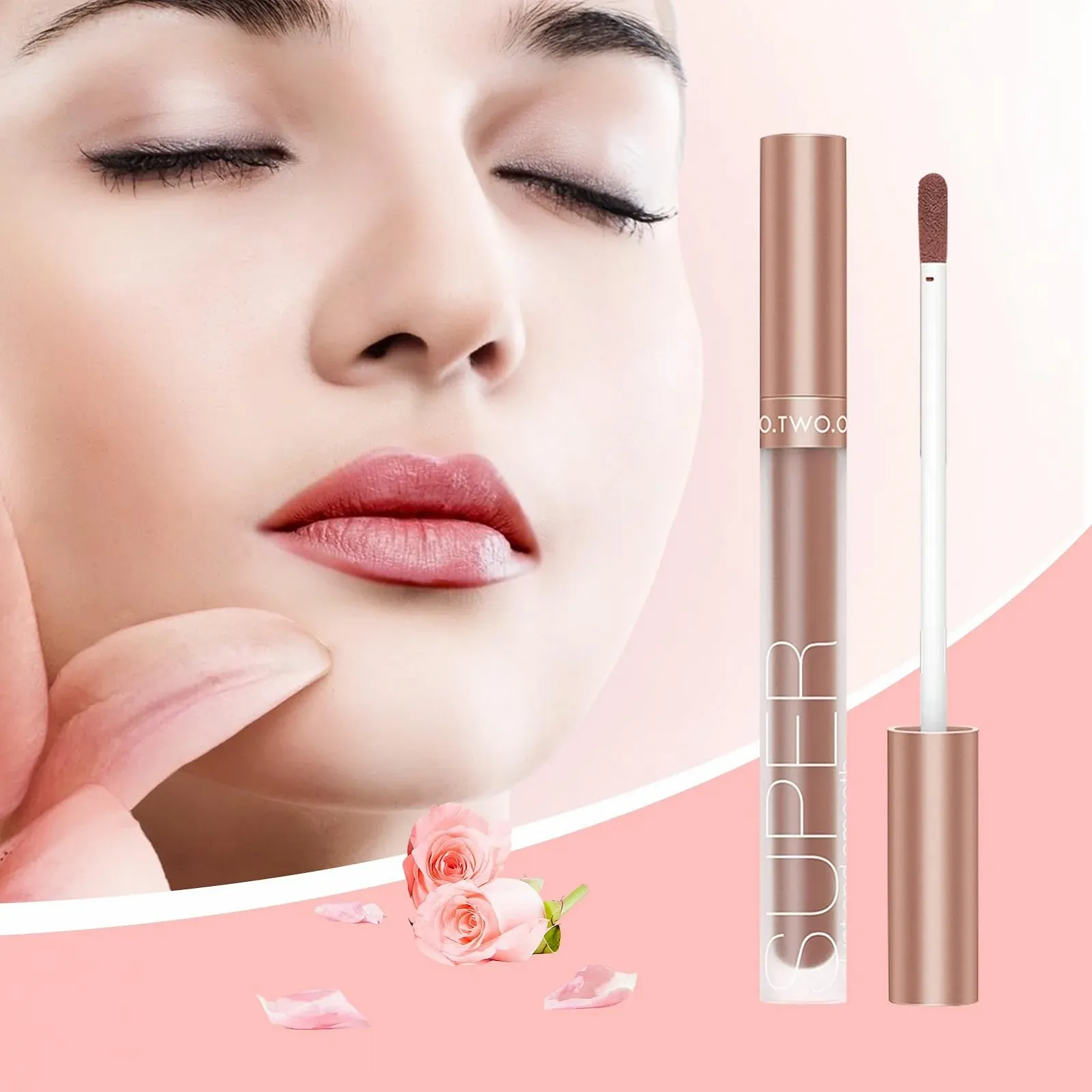 Блиск для губ Samtiger - Velvet Lip Glaze, що живить на весь день Kasmole, фото №2