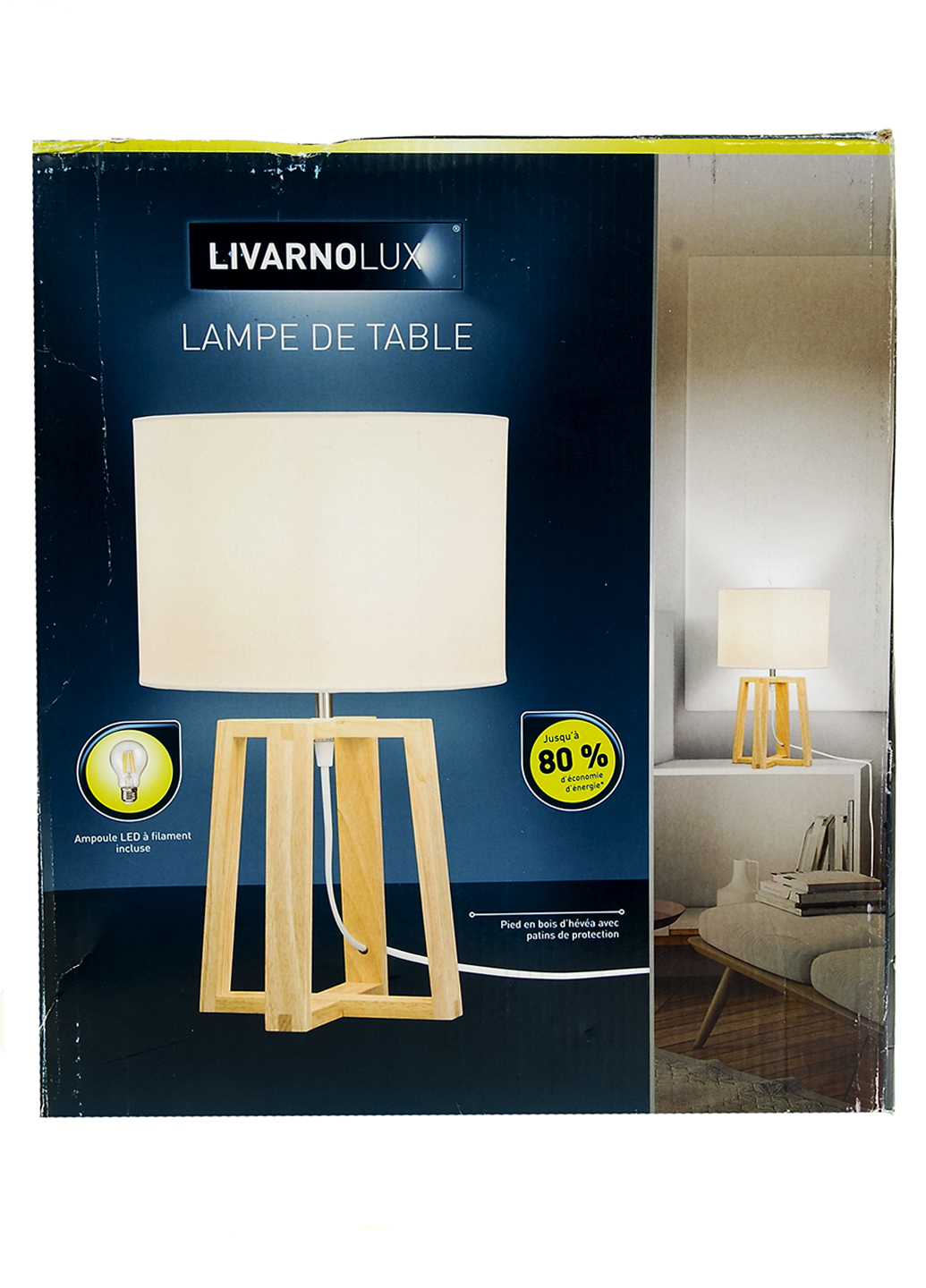 Настольные лампы Livarno белый-бежевый, фото №2