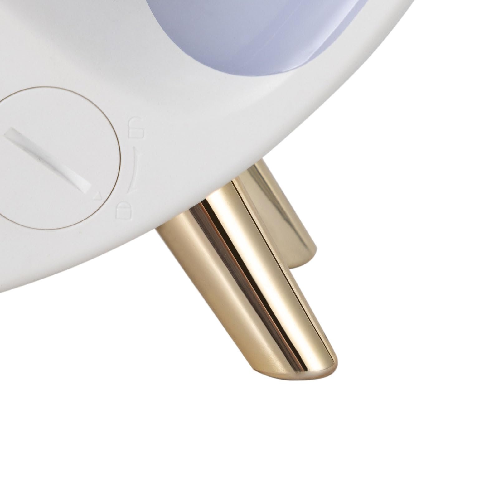 Настільна лампа нічна USB з бездротовою швидкою зарядкою 15W таймером та зміною кольорів Біла, фото №6