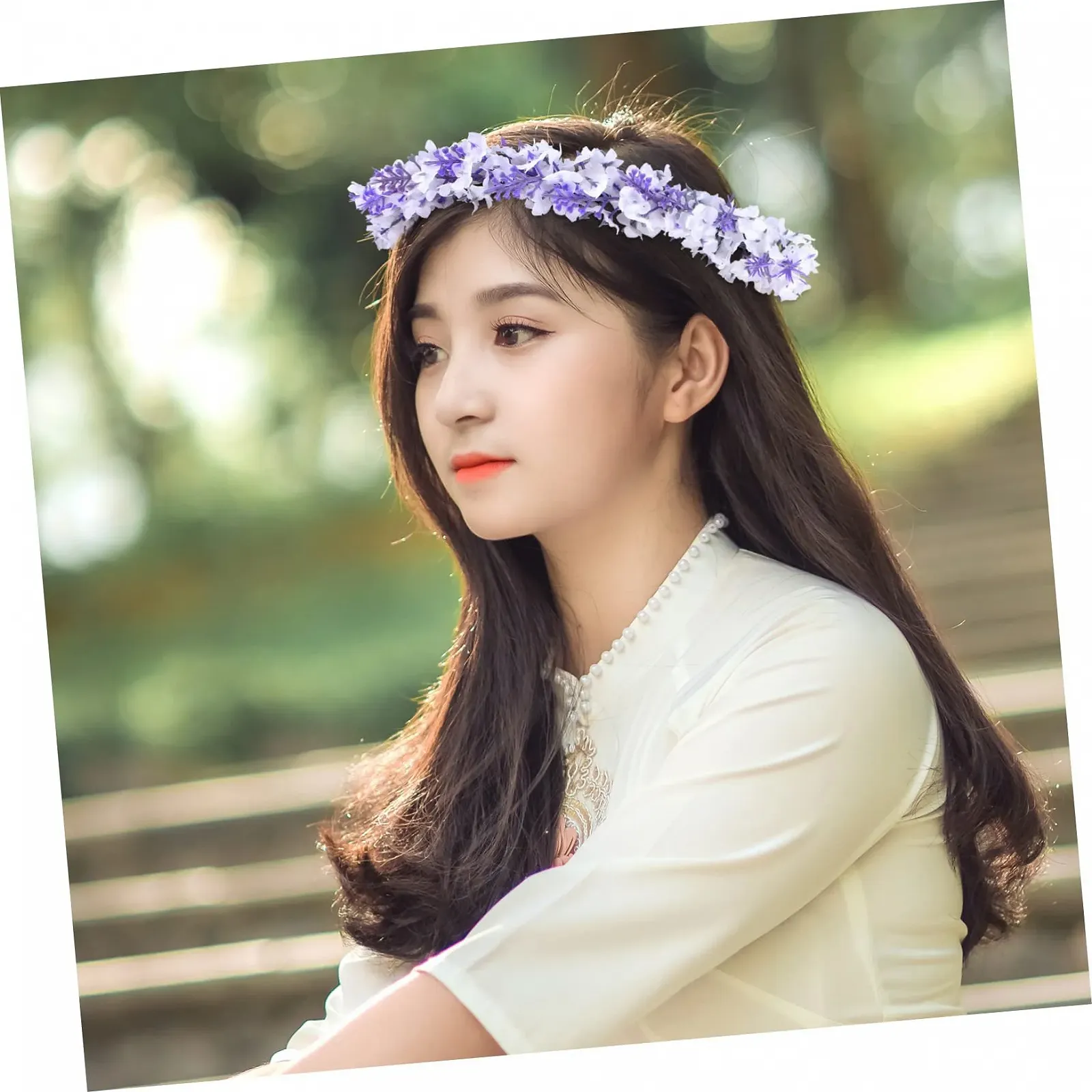 Вінок на голову Abaodam Набір з 4 весільних прикрас для волосся, фото №7