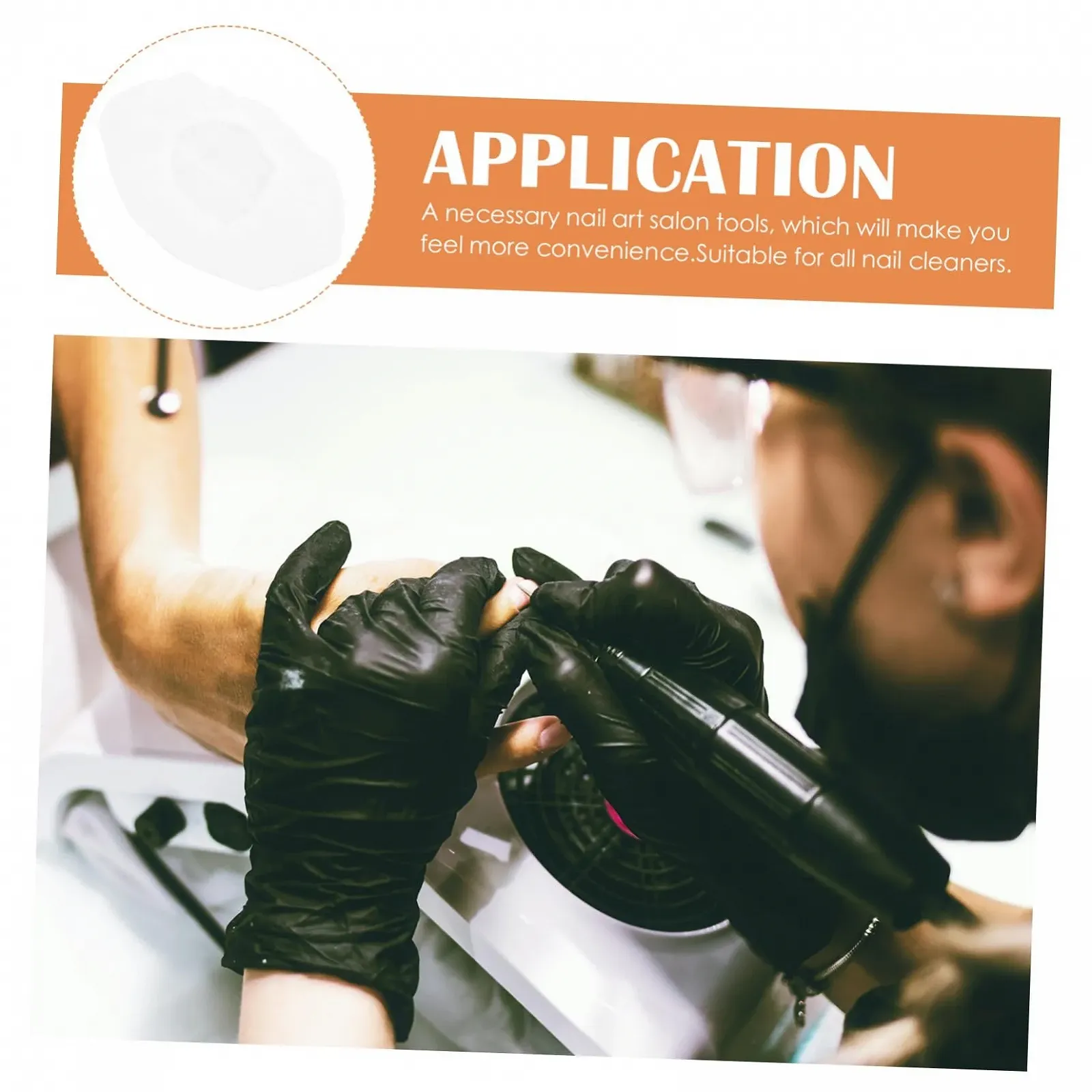 Мешок для пыли PACKOVE для пылесоса для ногтей 5 шт., из нетканого материала, фото №9