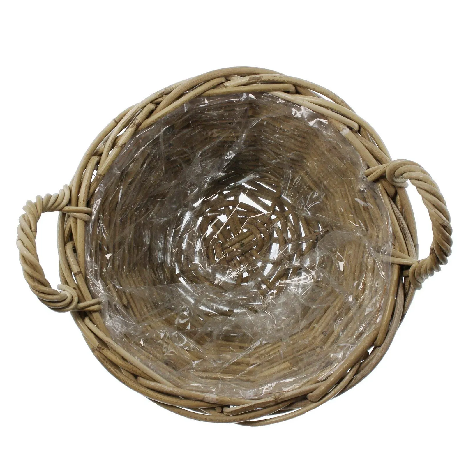 Корзина для растений Rattan 35 x 25 см Koboo-Grey, фото №2 Корзина для растений Rattan 35 x 25 см Koboo-Grey, фото №2