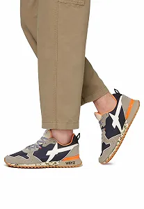 Кросівки W6YZ з технічної тканини та замші synthetic.ua - Фото 1