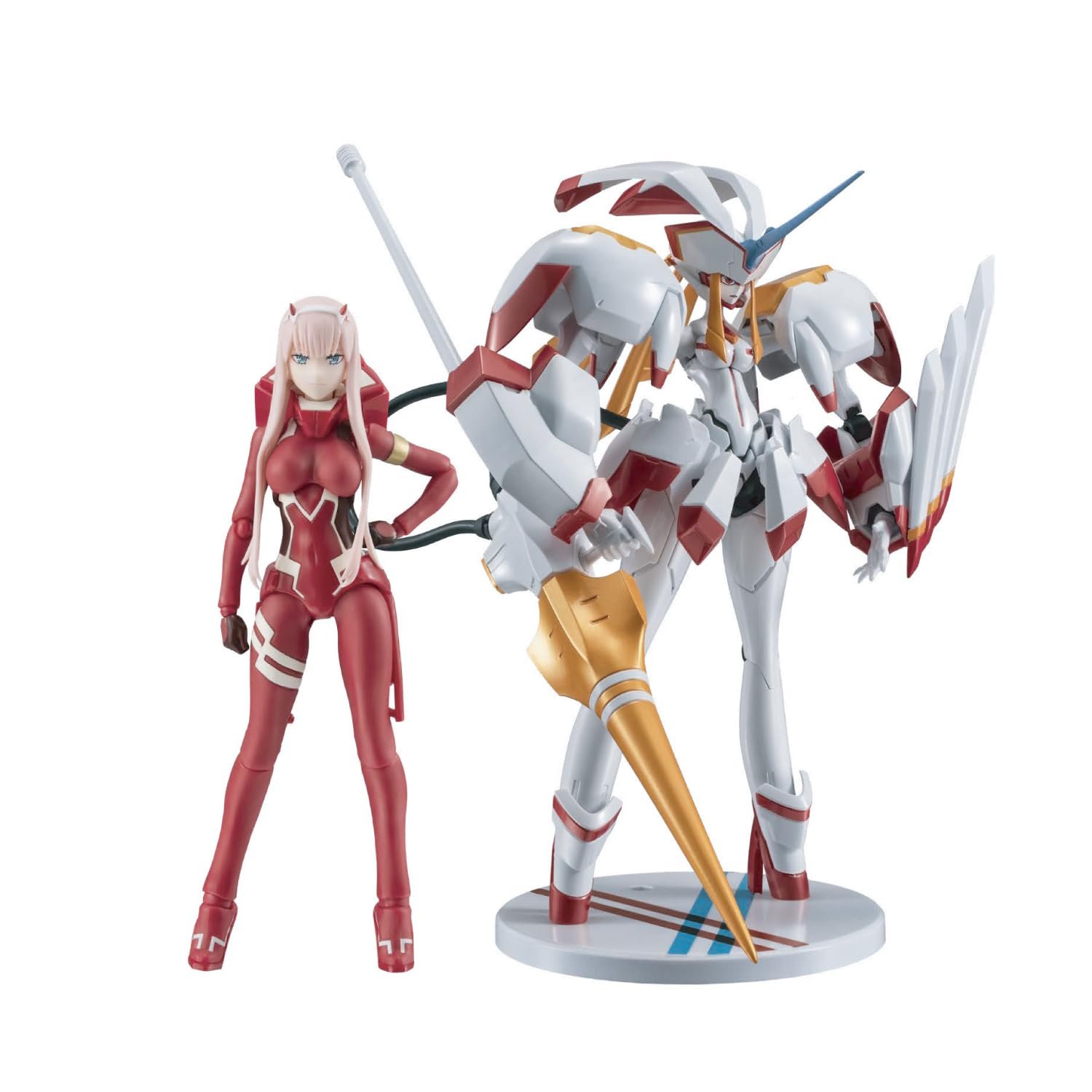 Набор фигурок TAMASHII NATIONS Darling in The Franxx 5th Anniversary Set Bandai Spirits S.H.Figuarts x The Robot Spirits, фото №1