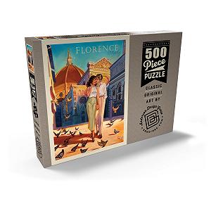 Пазл MyPuzzle Special Collection by Anderson Design Group Italy: Florence, Florentine Flair, Vintage Poster Premium 500 элементов synthetic.ua - Фото 1