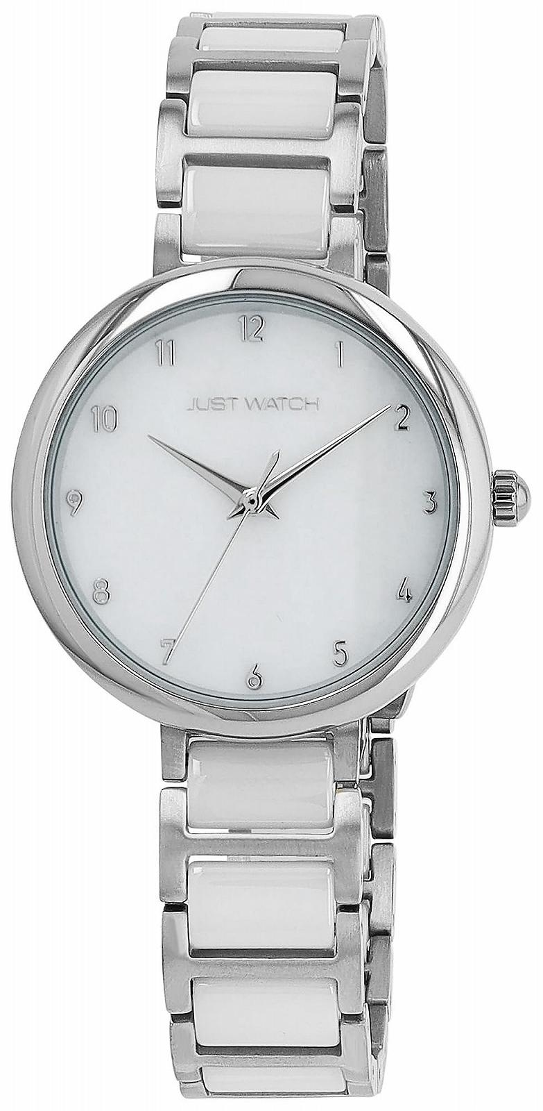 Женские часы Тип Just Watch Alma с керамическим ремешком из нержавеющей стали, Диаметр 33 мм, 5 ATM, фото №1