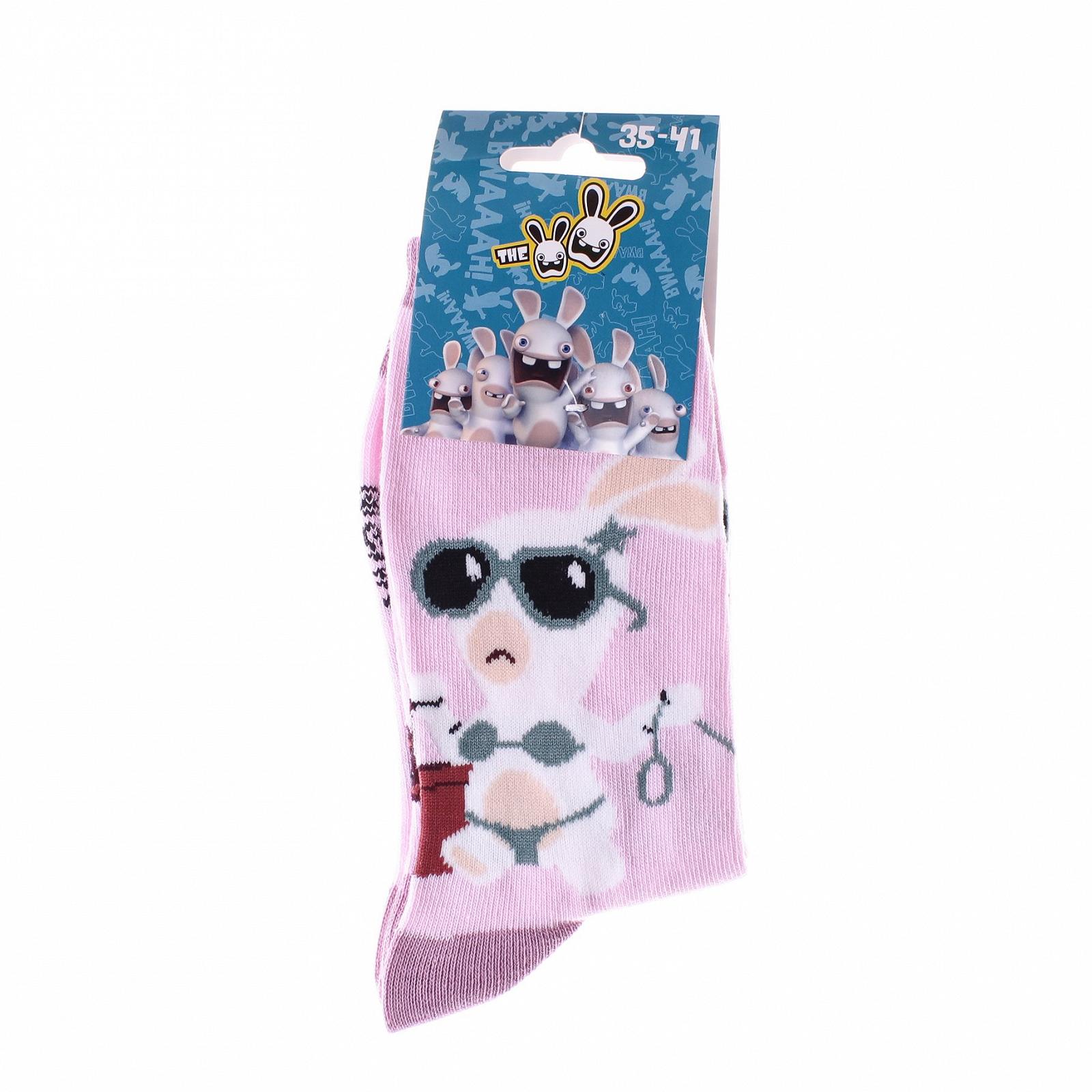 Носки LAPINS CRETINS LAPIN EN BIKINI Розовый 35 - 41, фото №2