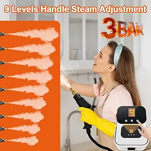 Пароочисник ручний 2500 Вт 9 рівнів цифровий екран ціна на synthetic.ua - Фото 1 Пароочисник ручний 2500 Вт 9 рівнів цифровий екран synthetic.ua - Фото 1