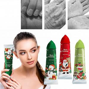 Крем для рук Набор Мини-набор кремов для рук Рождественский крем для ухода за руками с ароматом мороженого для очень сухой потрескавшейся кожи для женщин/подарок маме на Рождество, 3 шт synthetic.ua - Фото 1