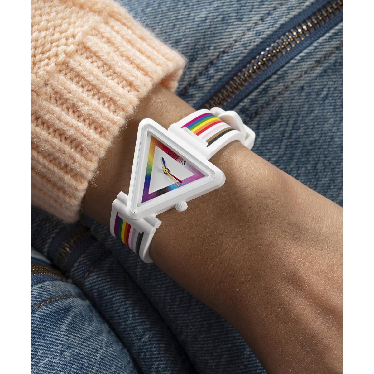 Годинник Аналоговий Guess Silikon-Regenbogen, фото №5