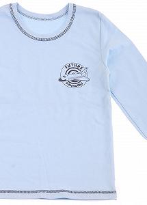 Лонгслив Фламінго 134-140 Голубой (SN-780-212-Lblue) synthetic.ua - Фото 1