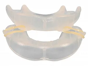 Зубна шина від хропіння Преміум, 1 шт, З еластичними ремінцями, Швидке регулювання, Для всіх розмірів щелепи synthetic.ua - Фото 1