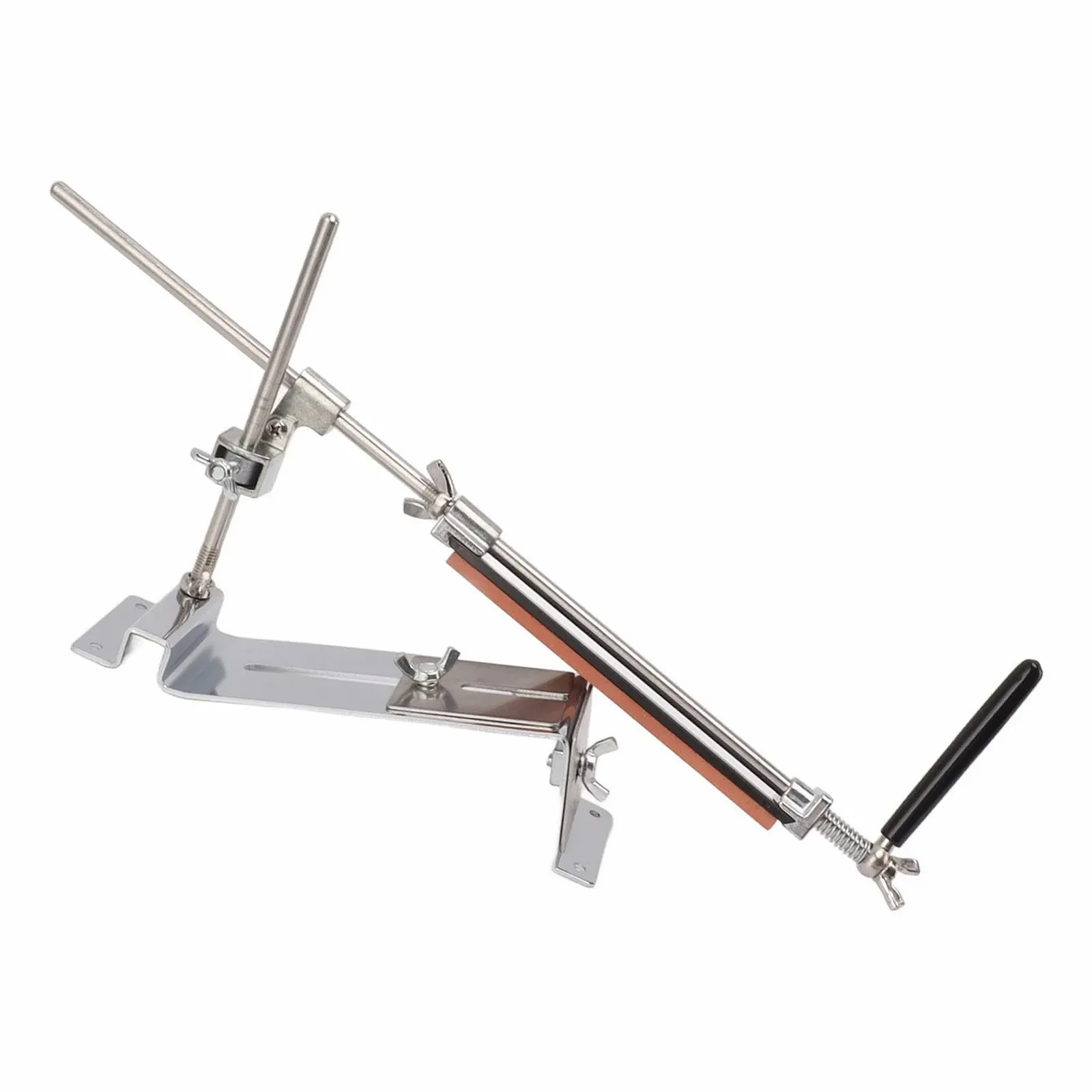 Набор для заточки ножей Профессиональная система из нержавеющей стали с 4 камнями компактная, фото №6