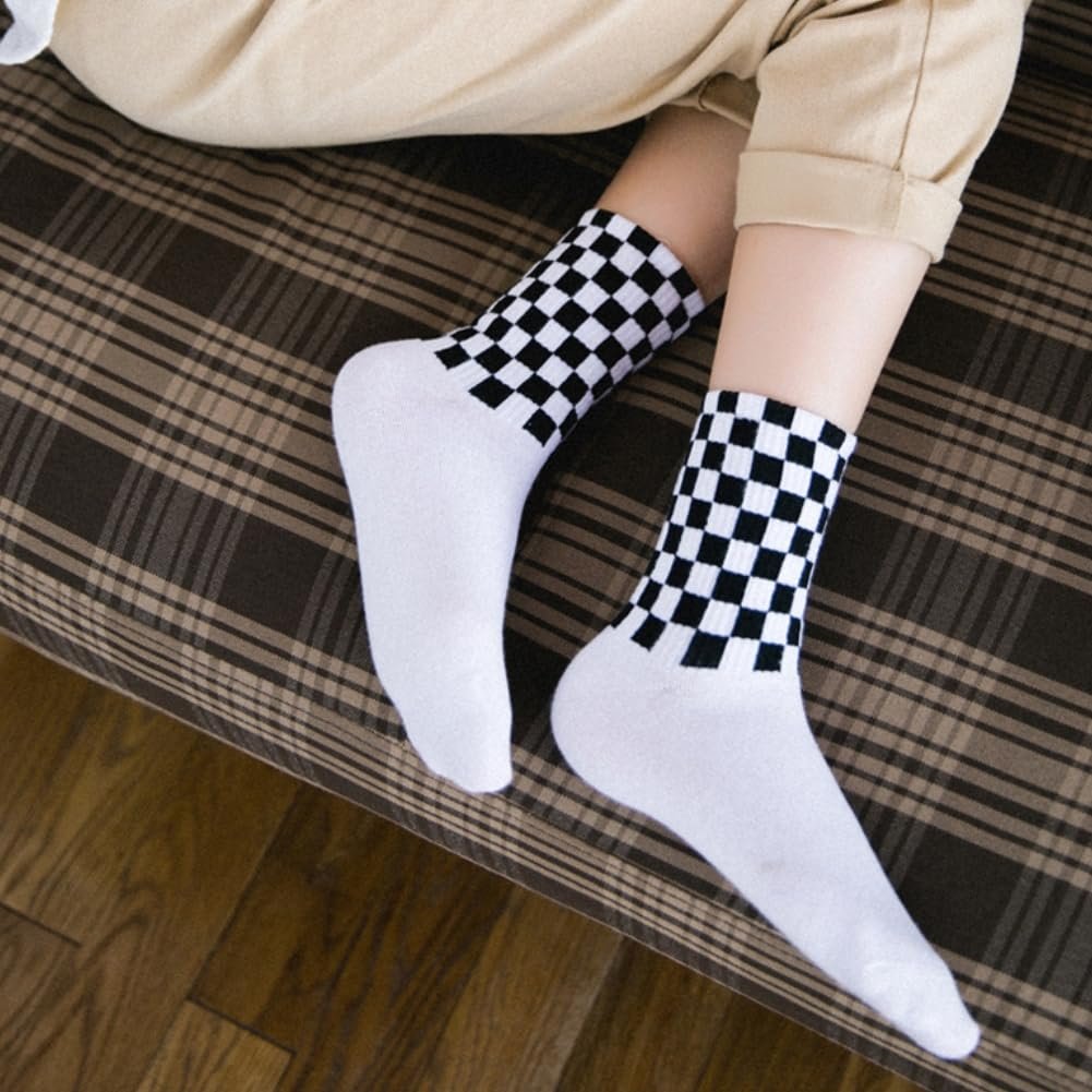 Шкарпетки AKAMAS в шаховому стилі, 5 пар, (Розмір 35-41), фото №5