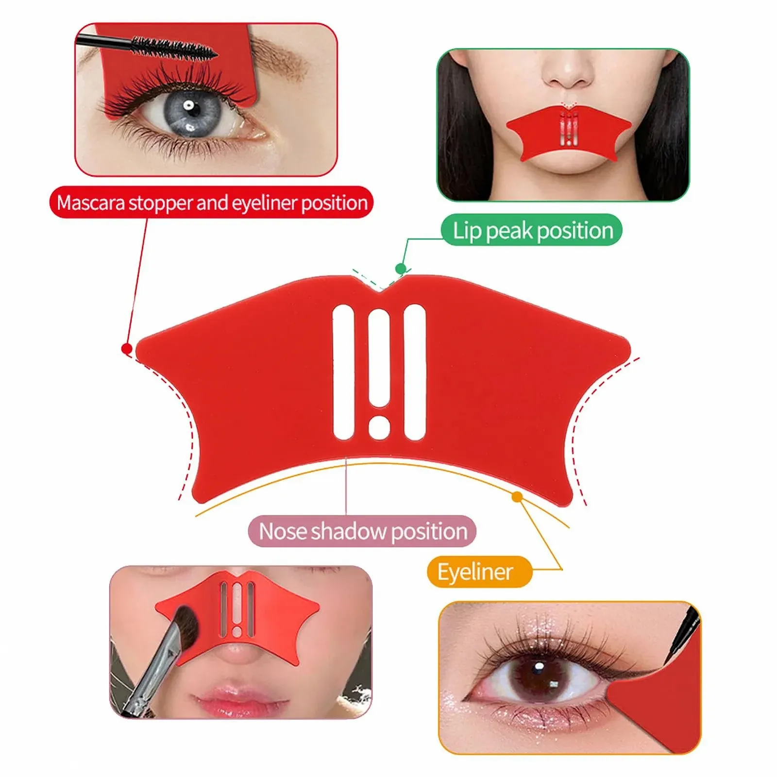 Помощь для подводки глаз Силиконовая, фото №6