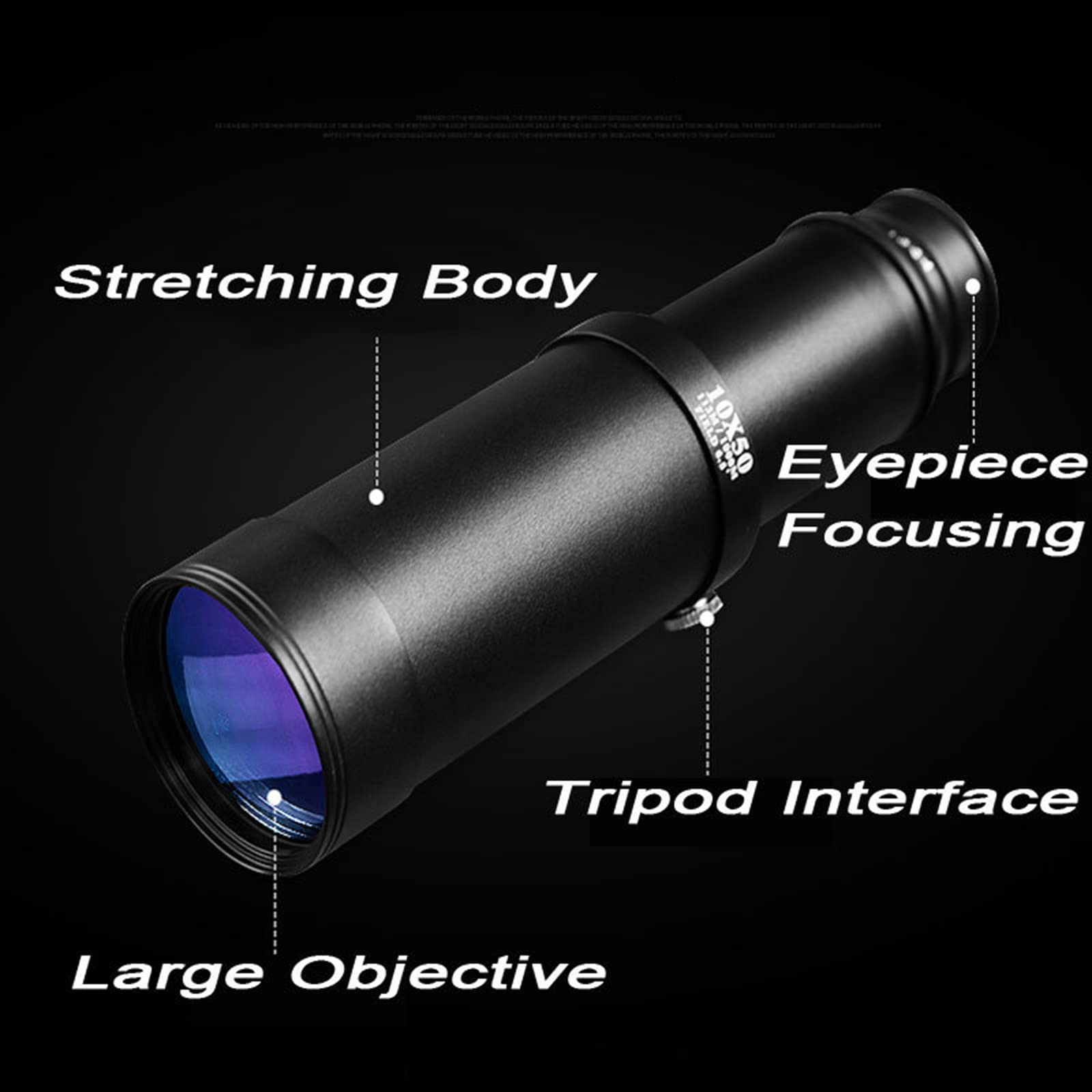 Монокуляр 10x50 ретро для детей, фото №3 Монокуляр 10x50 ретро для детей, фото №3