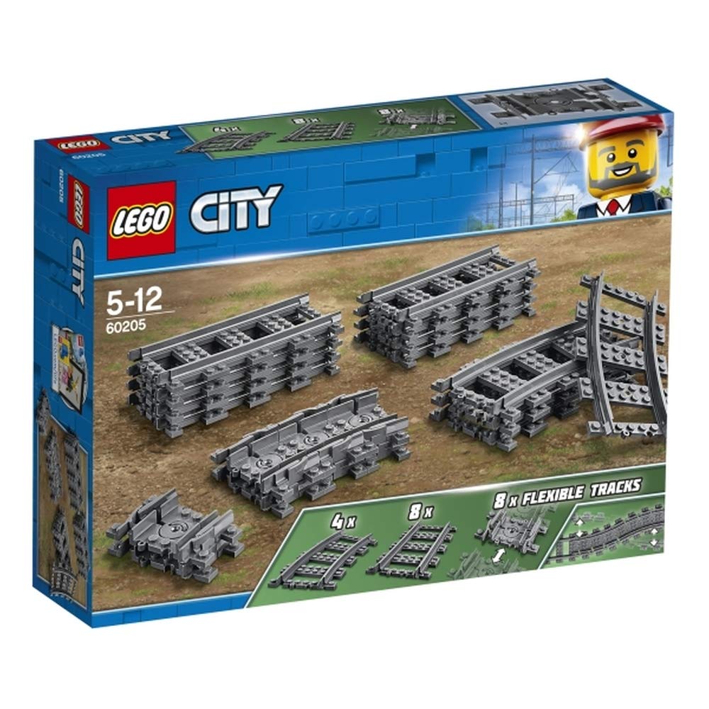 Lego® City Рейки та Дуги 20 Штук, фото №1