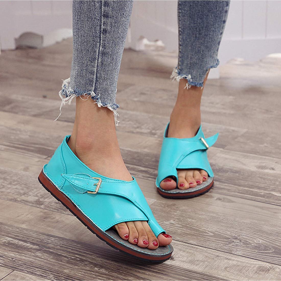 Женские ортопедические Шлепанцы Кожаные, фото №5