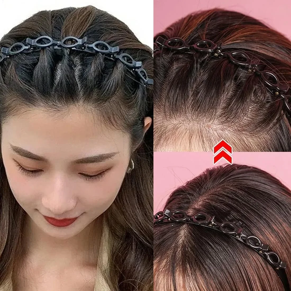 Набір обручів для волосся 2 шт., фото №5