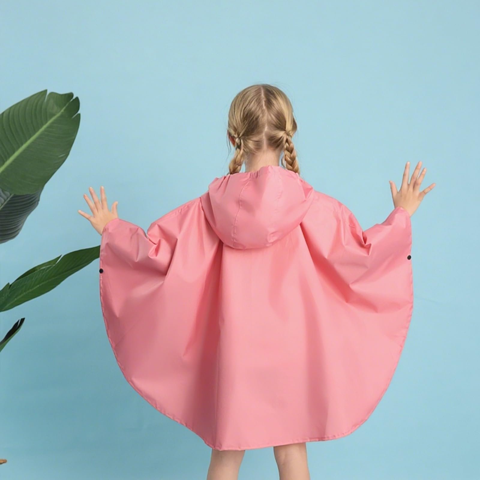 Дождевик детский Водонепроницаемый Унисекс Ветрозащитный с капюшоном Softshell Однотонный Легкий для лета и осени, фото №2 Дождевик детский Водонепроницаемый Унисекс Ветрозащитный с капюшоном Softshell Однотонный Легкий для лета и осени, фото №2