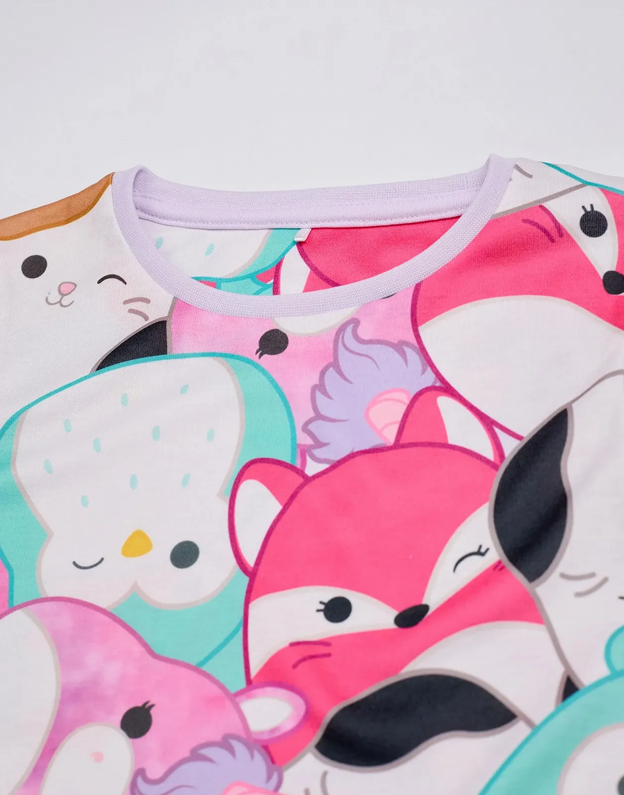 Піжамний набір Squishmallows для дівчат, 2 шт, фото №7