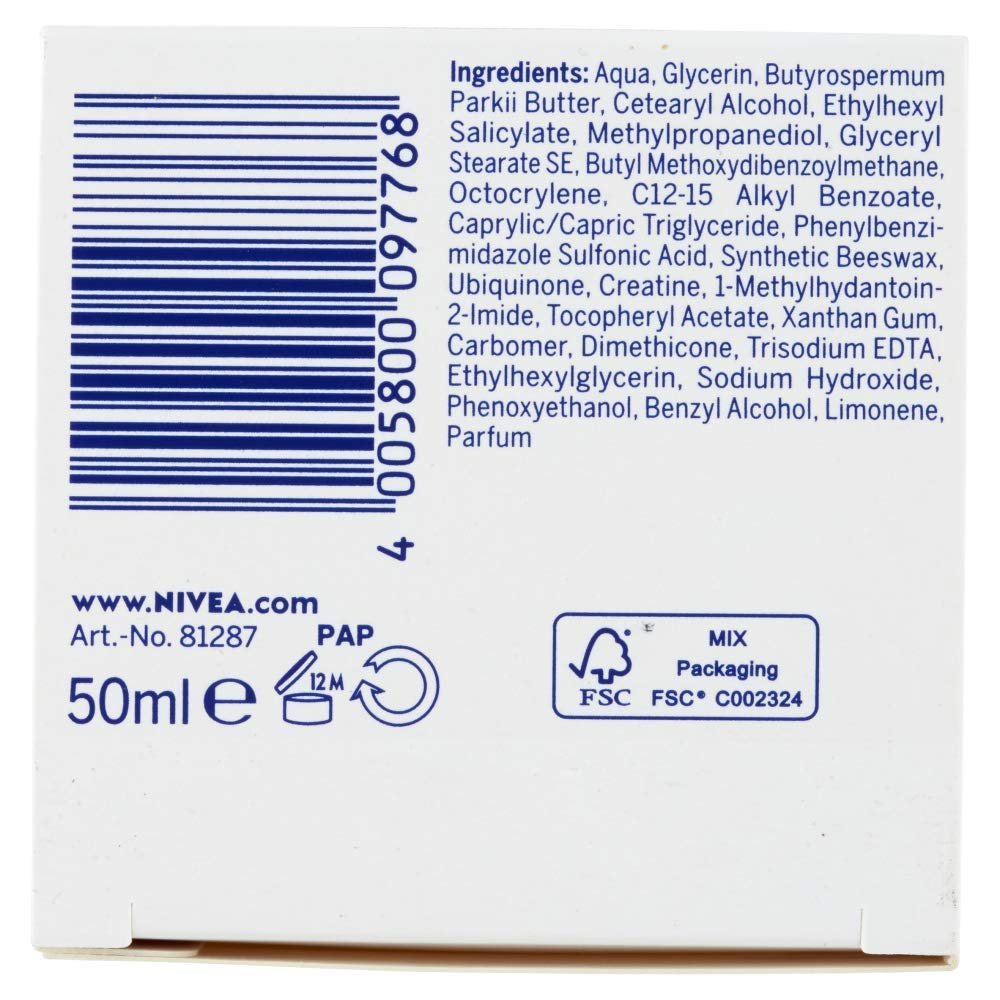 Денний крем Nivea Q10 Power проти зморшок SPF15 50 мл, фото №10 Денний крем Nivea Q10 Power проти зморшок SPF15 50 мл, фото №10
