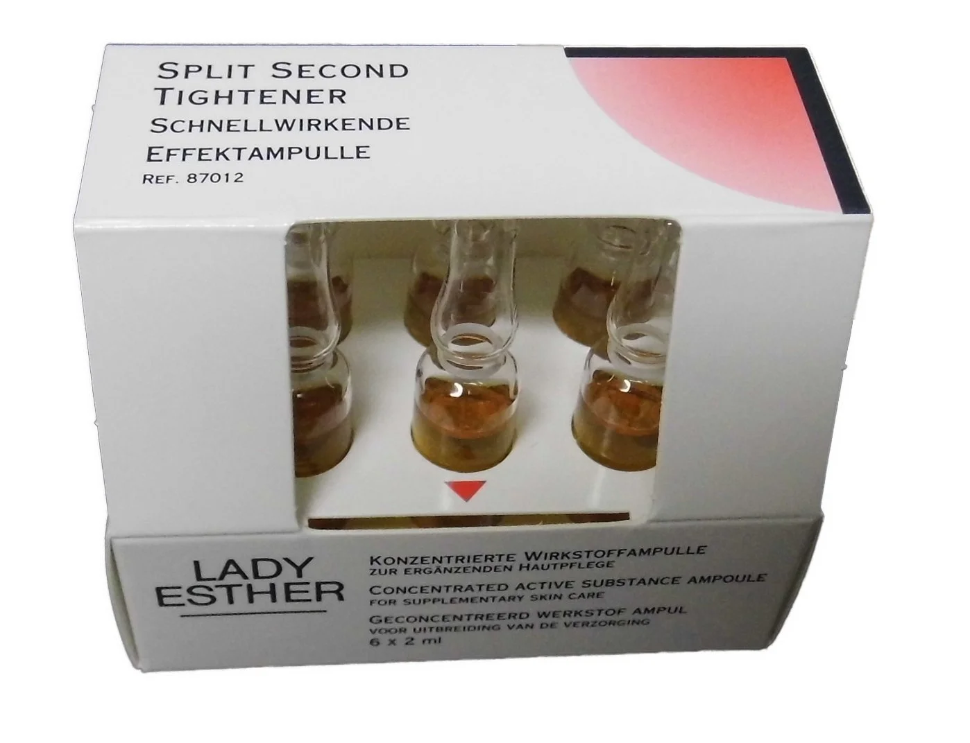 Косметика Lady Esther Ампулы Split Second Tightener 6x2 мл (12 мл), фото №1 Косметика Lady Esther Ампулы Split Second Tightener 6x2 мл (12 мл), фото №1