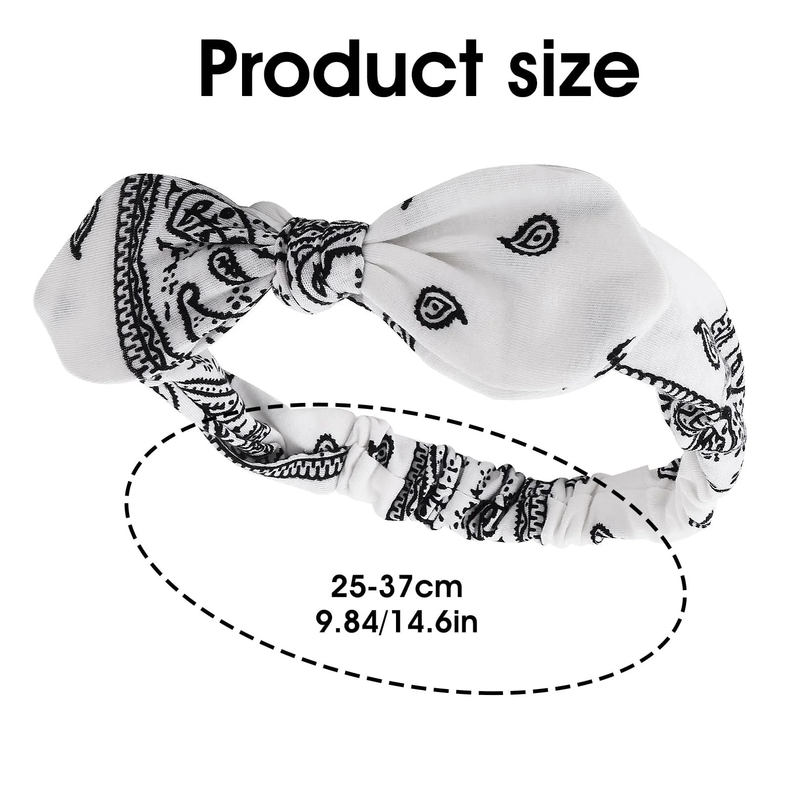 Повязка на голову Sibba Эластичная, фото №3