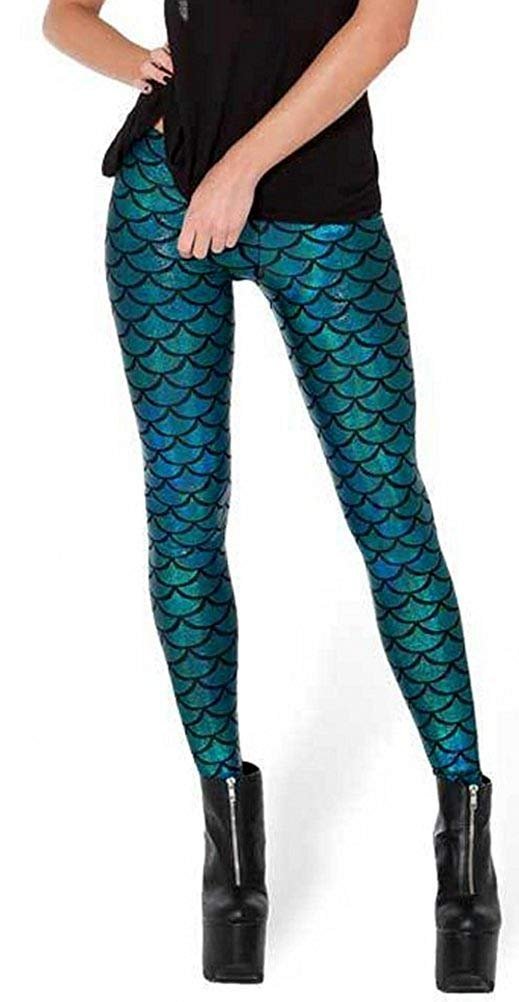 Леггинсы Aventy Эластичные Sexy Mermaid Fish Scale, фото №1