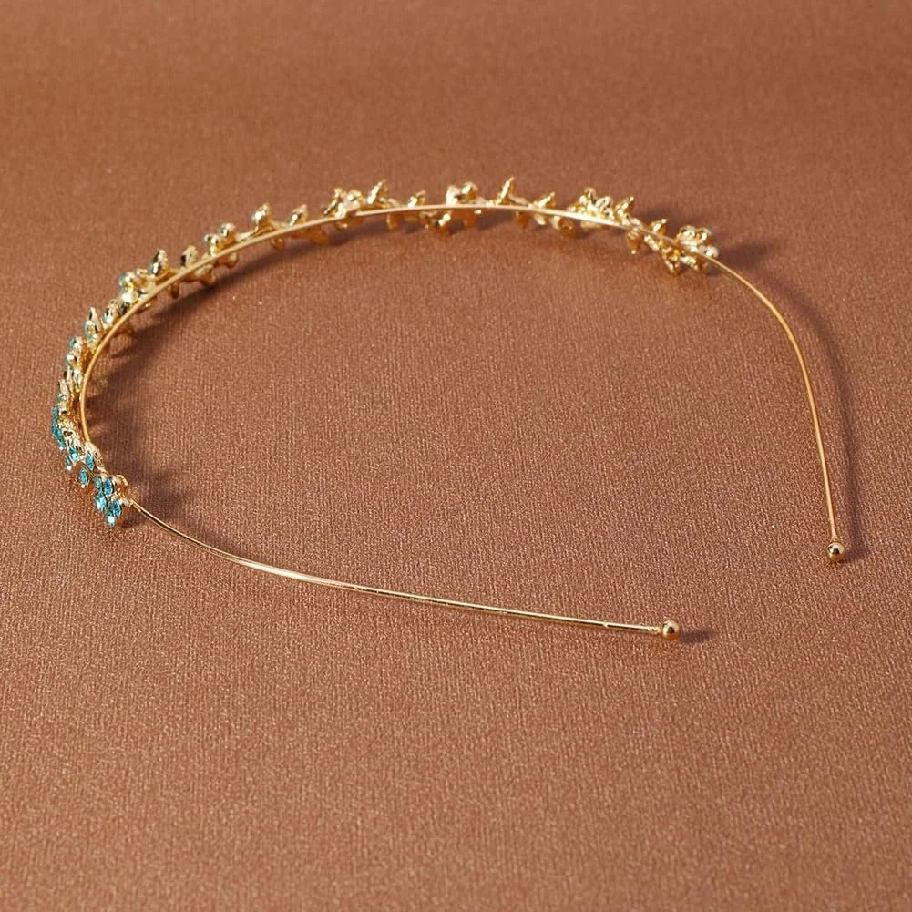 Обруч для волосся зі стразами, фото №6