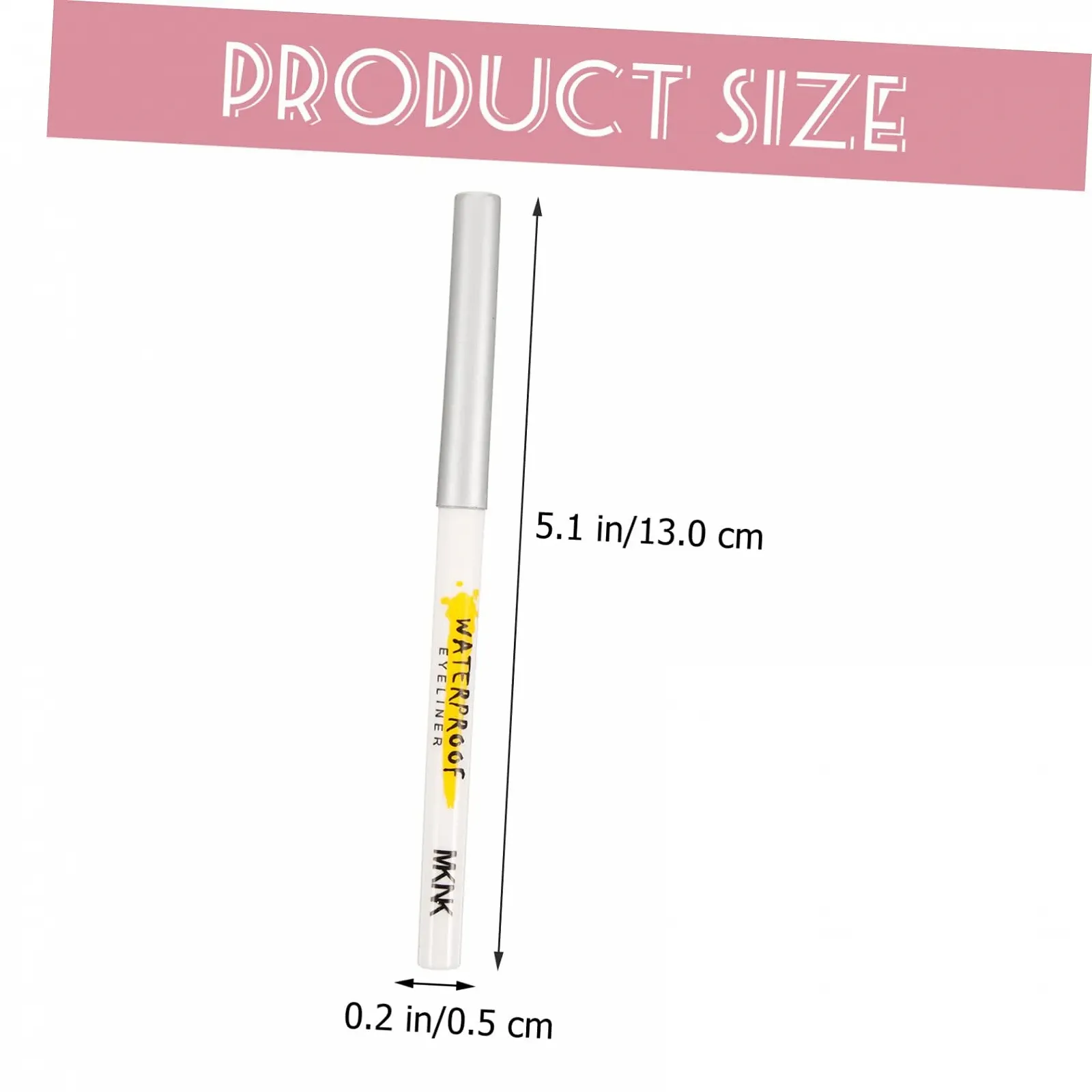 Олівець для очей DOITOOL Білий, фото №4