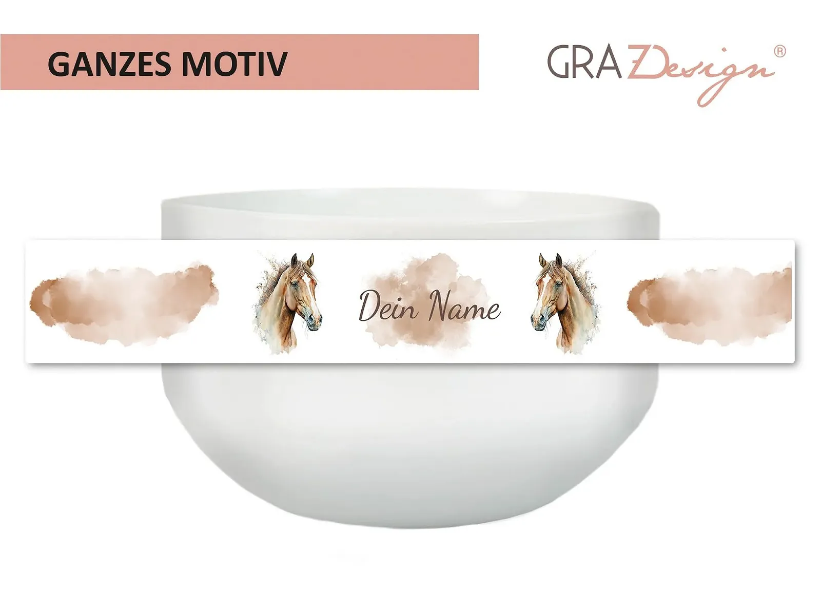 Тарелка GRAZDesign Детская и для Взрослых Лошадь, керамическая, фото №2 Тарелка GRAZDesign Детская и для Взрослых Лошадь, керамическая, фото №2