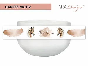 Тарелка GRAZDesign Детская и для Взрослых Лошадь, керамическая synthetic.ua - Фото 1