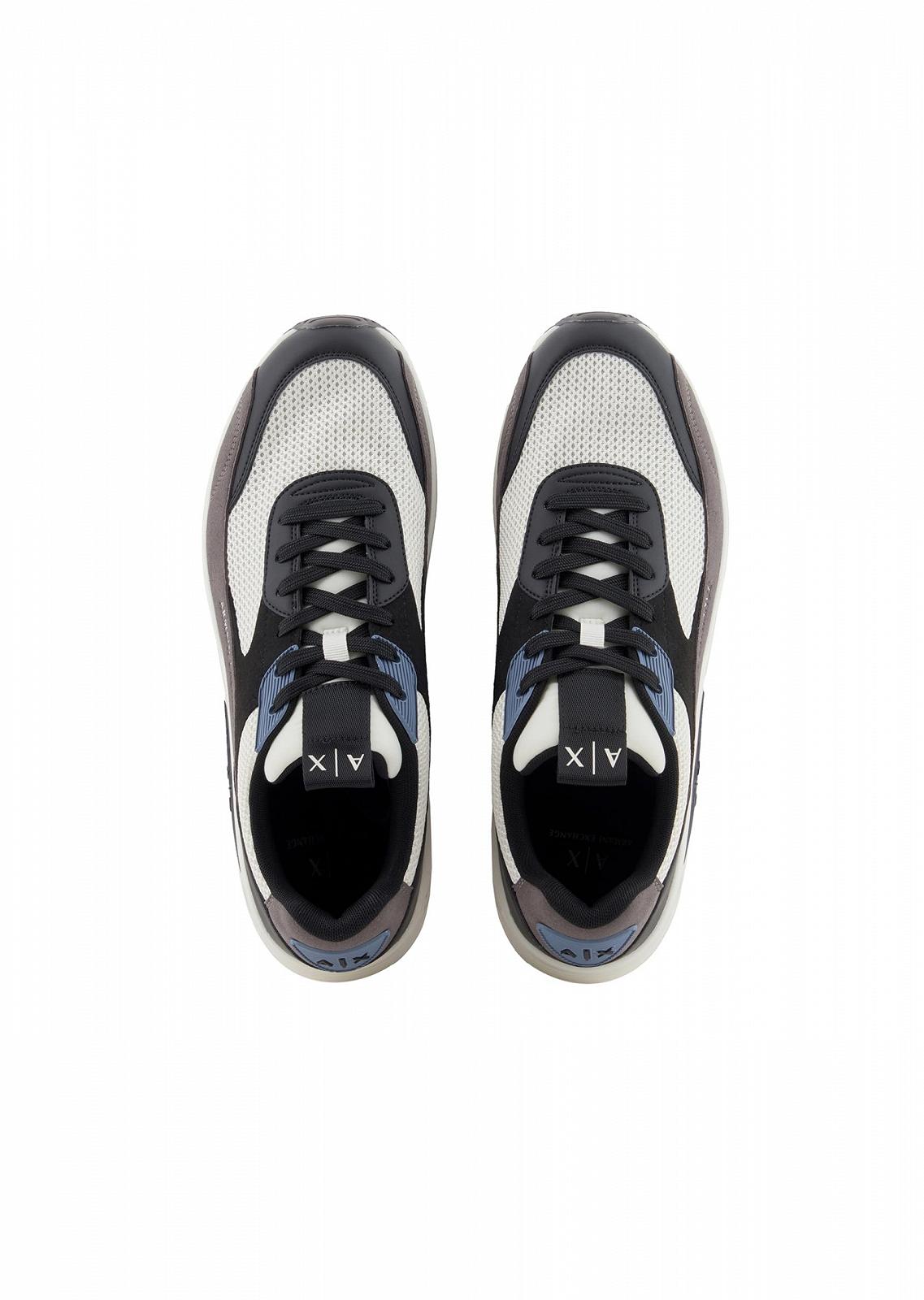 Кроссовки Armani Exchange Multicoloured Side Extended Logo Lace Up, фото №6