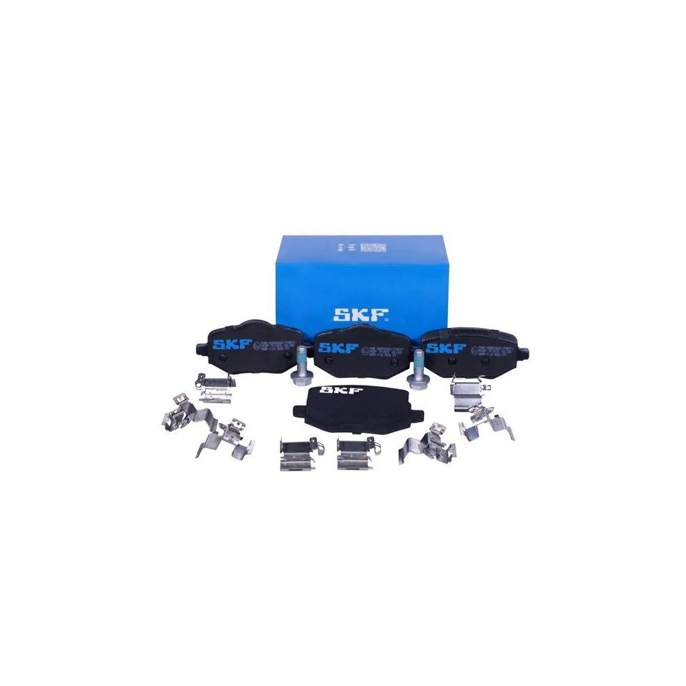 Комплект гальмівних колодок, дискове гальмо SKF VKBP 91320 для OPEL PEUGEOT задня вісь, фото №1
