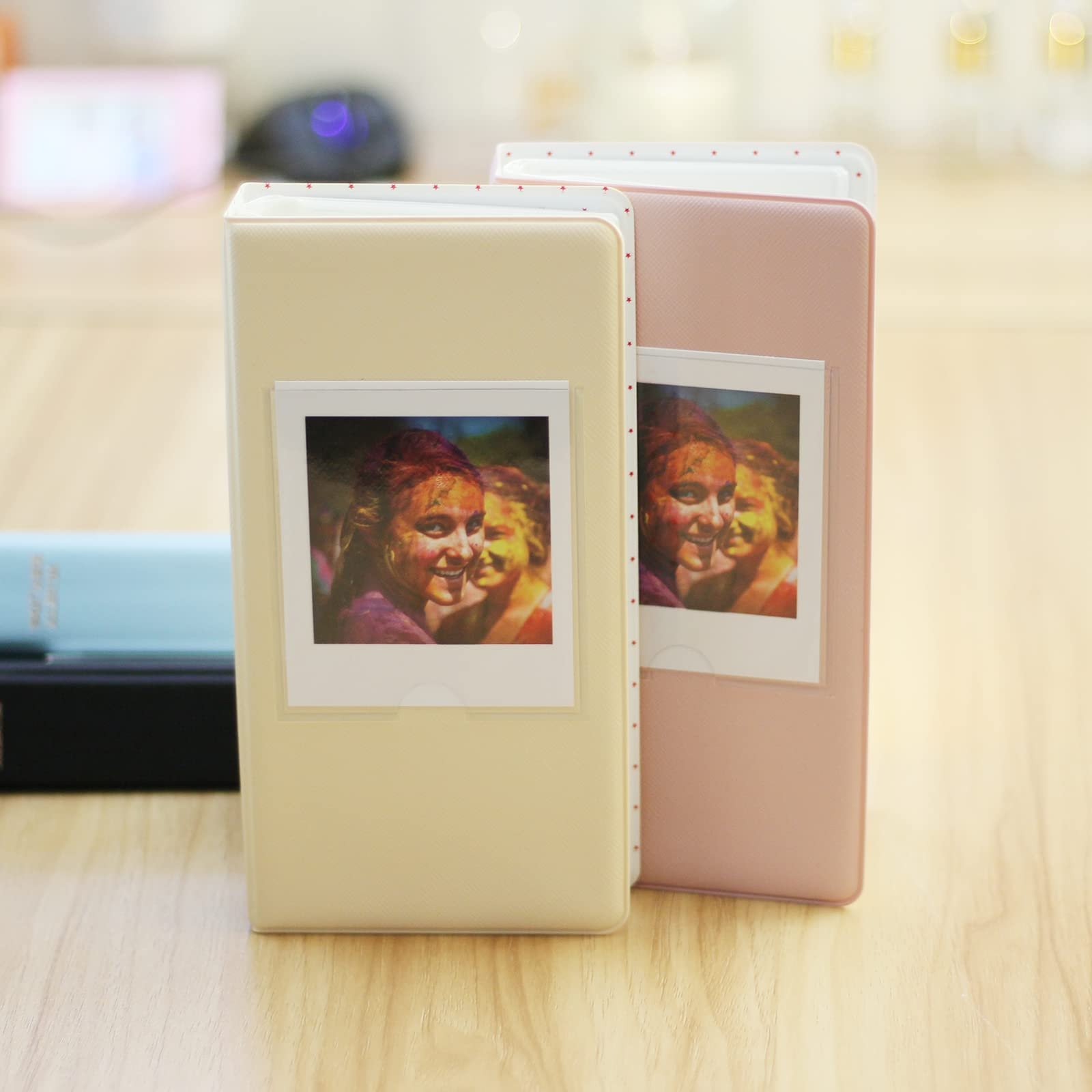 Фотоальбом Rieibi Mini 64 Pockets PU Leather Cute Colorful, фото №6