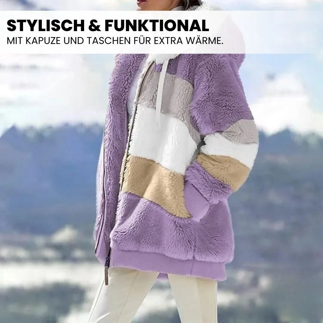 Пальто з капюшоном CozyFeel з флісу, фото №7