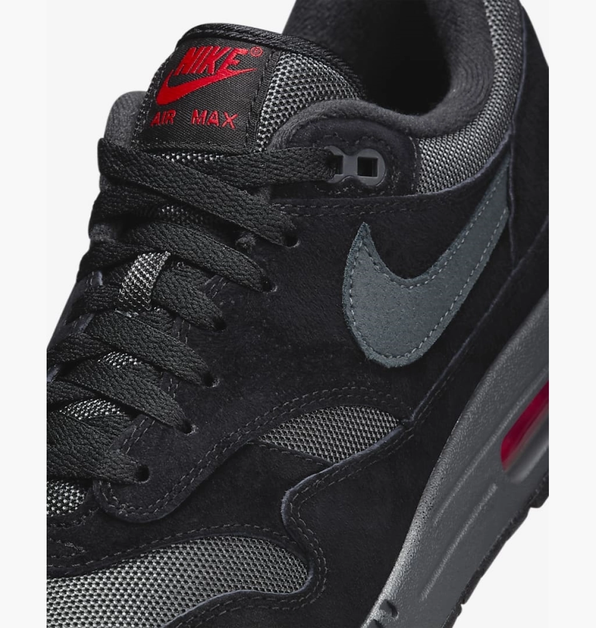 Кроссовки Nike Air Max 1 Black Размер 44.5, фото №7