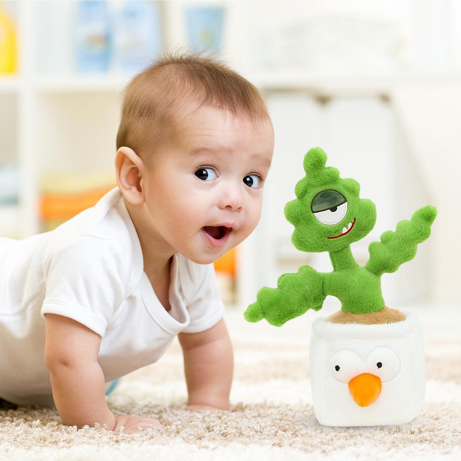 Игрушка плюшевая декоративная Topfpflanzen-Plüschтіере зеленая для детей, фото №8