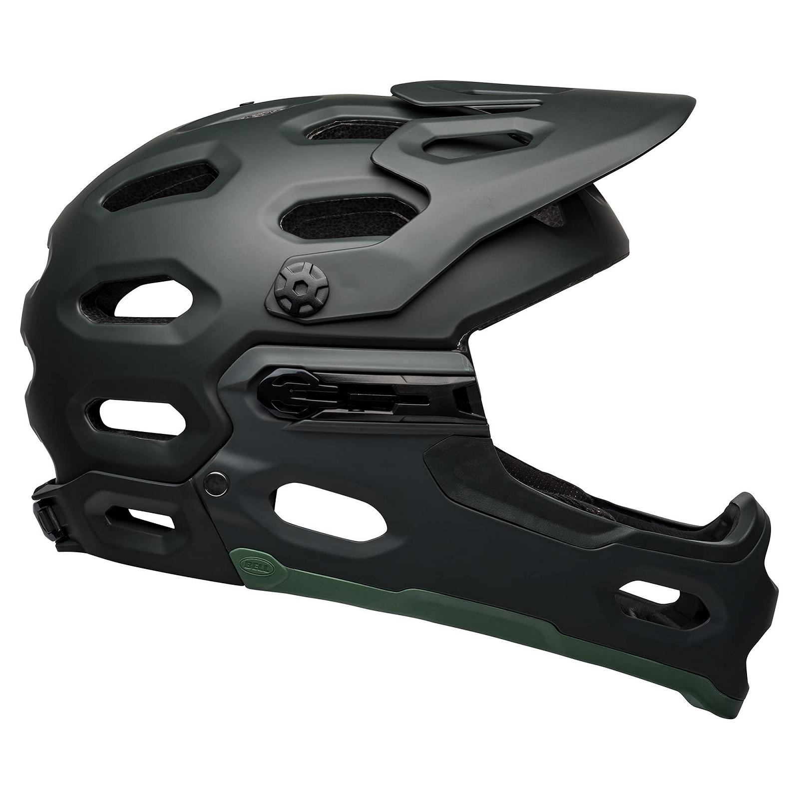 Шлем Enduro Bell Super 3R MIPS Matt - Зеленый, фото №6